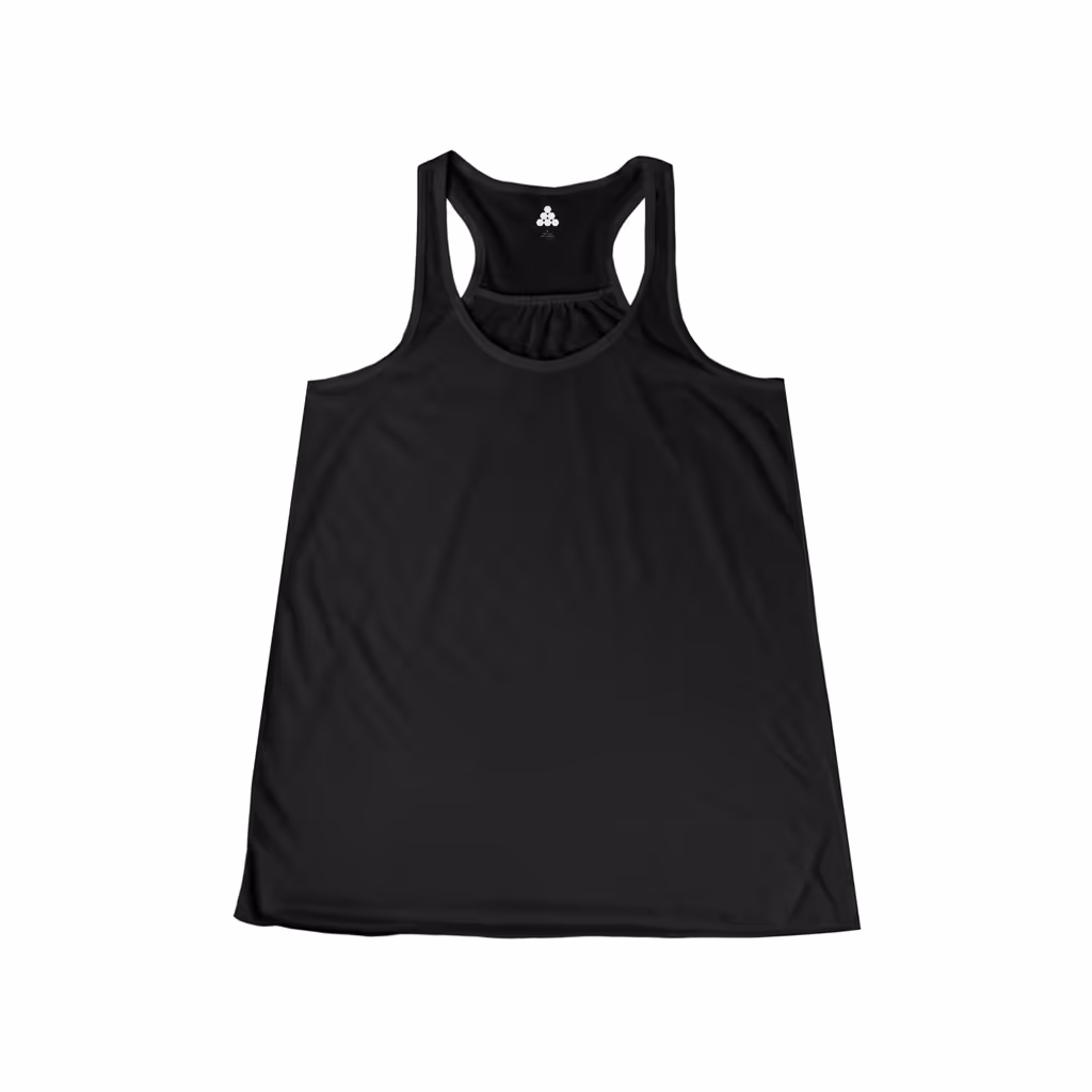 Women Tank-Top Flowy Racerback - Relaxed-Fit
