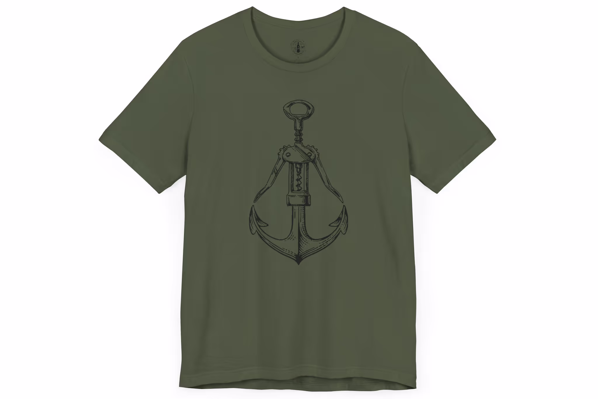 Iconic Military Green T-shirt