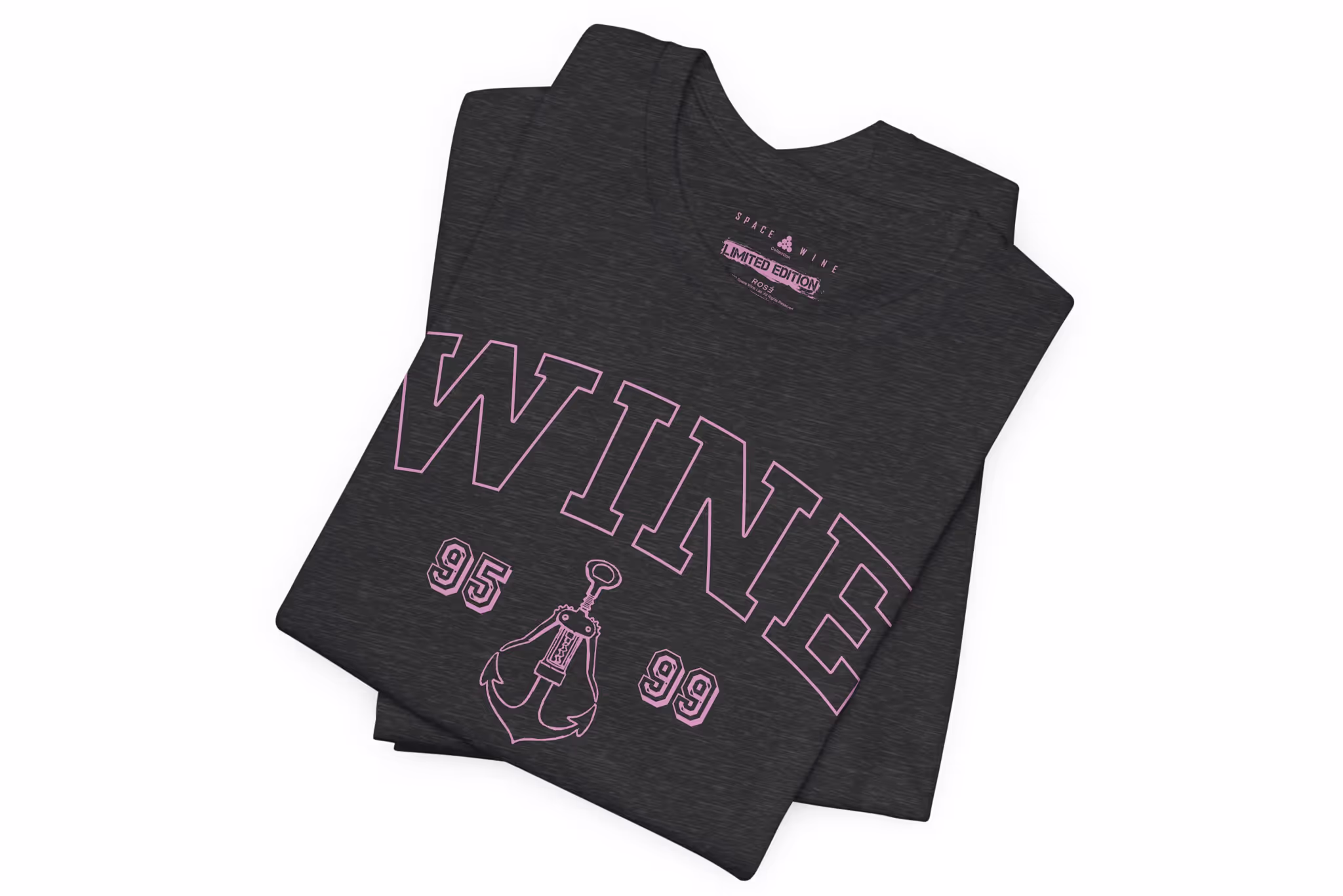 00016-Tee-BC3001-Dark-Grey-Heather-4-Folded-SWA0011LTDP-Rosé-2