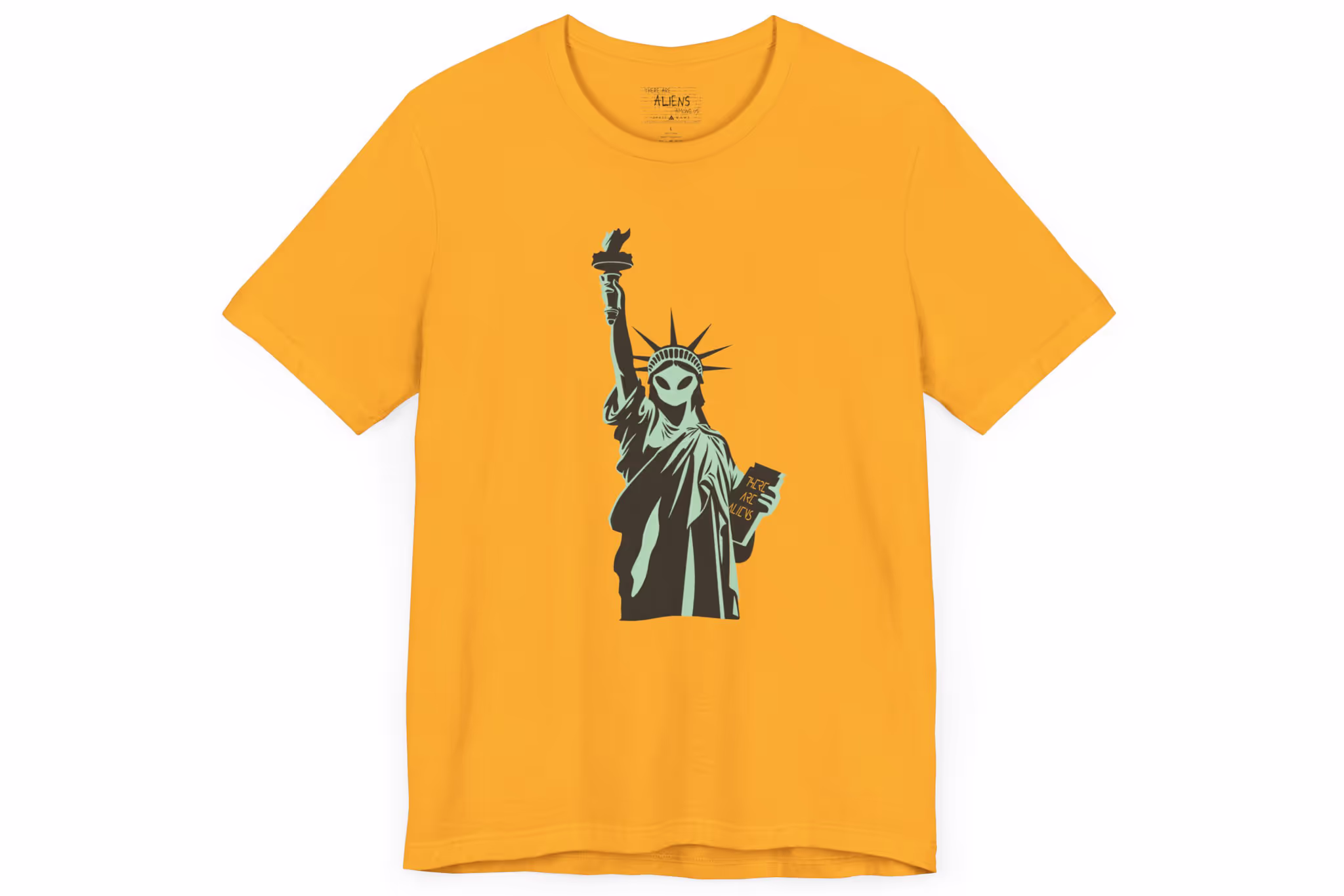 Alien Liberty Yellow T-shirt