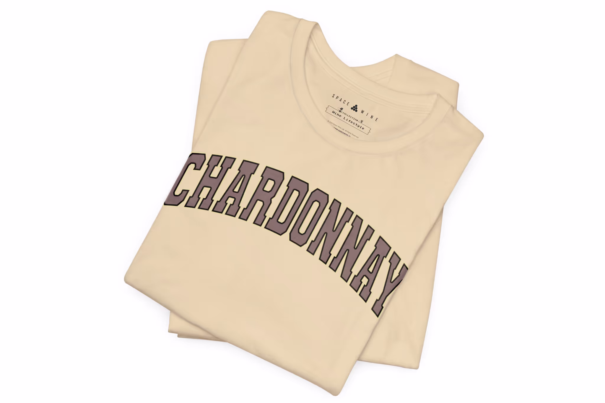 00012-Tee-BC3001-Soft-Cream-4-Folded-SWL0003WLSM-CHARDONNAY