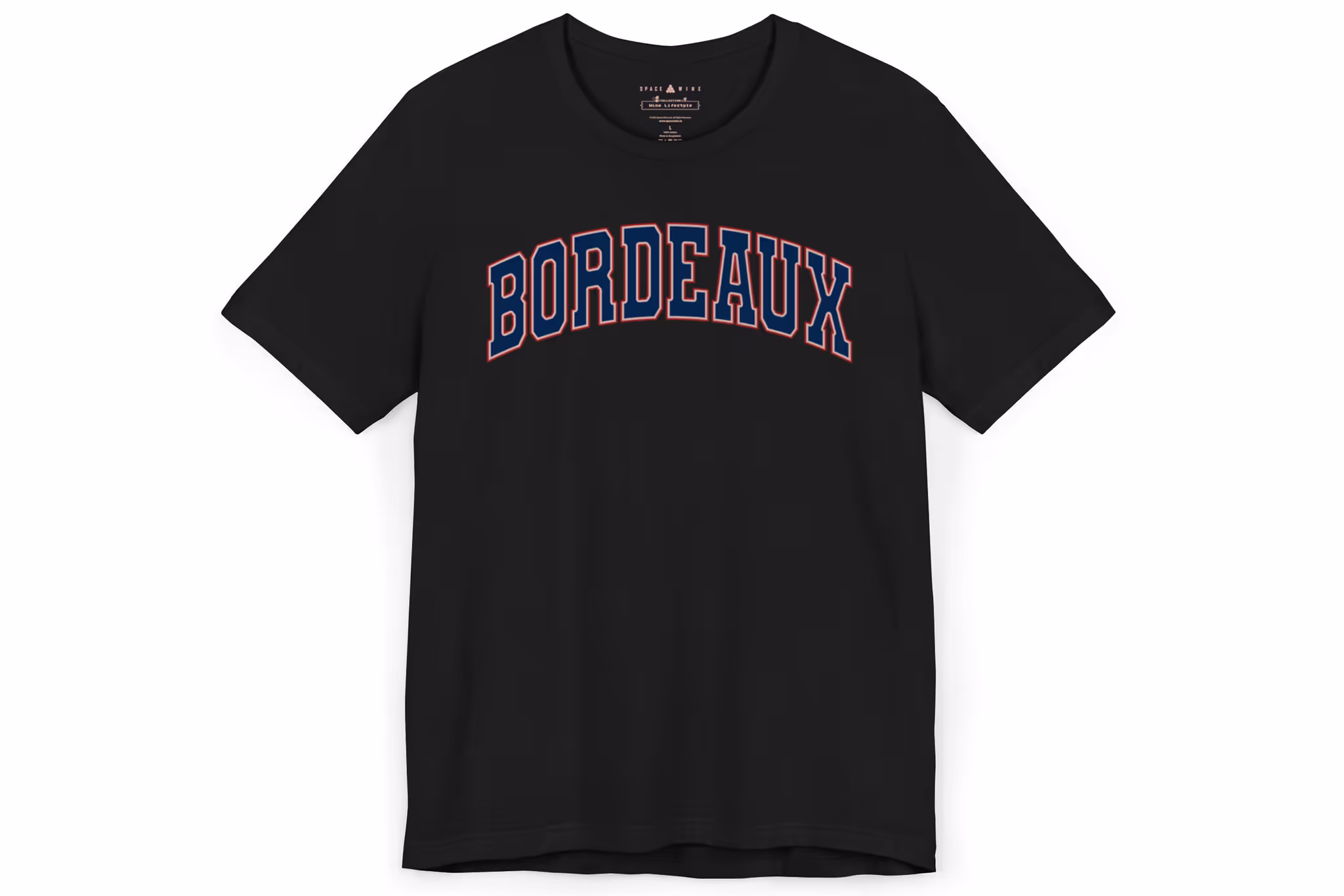 Bordeaux Black Tee