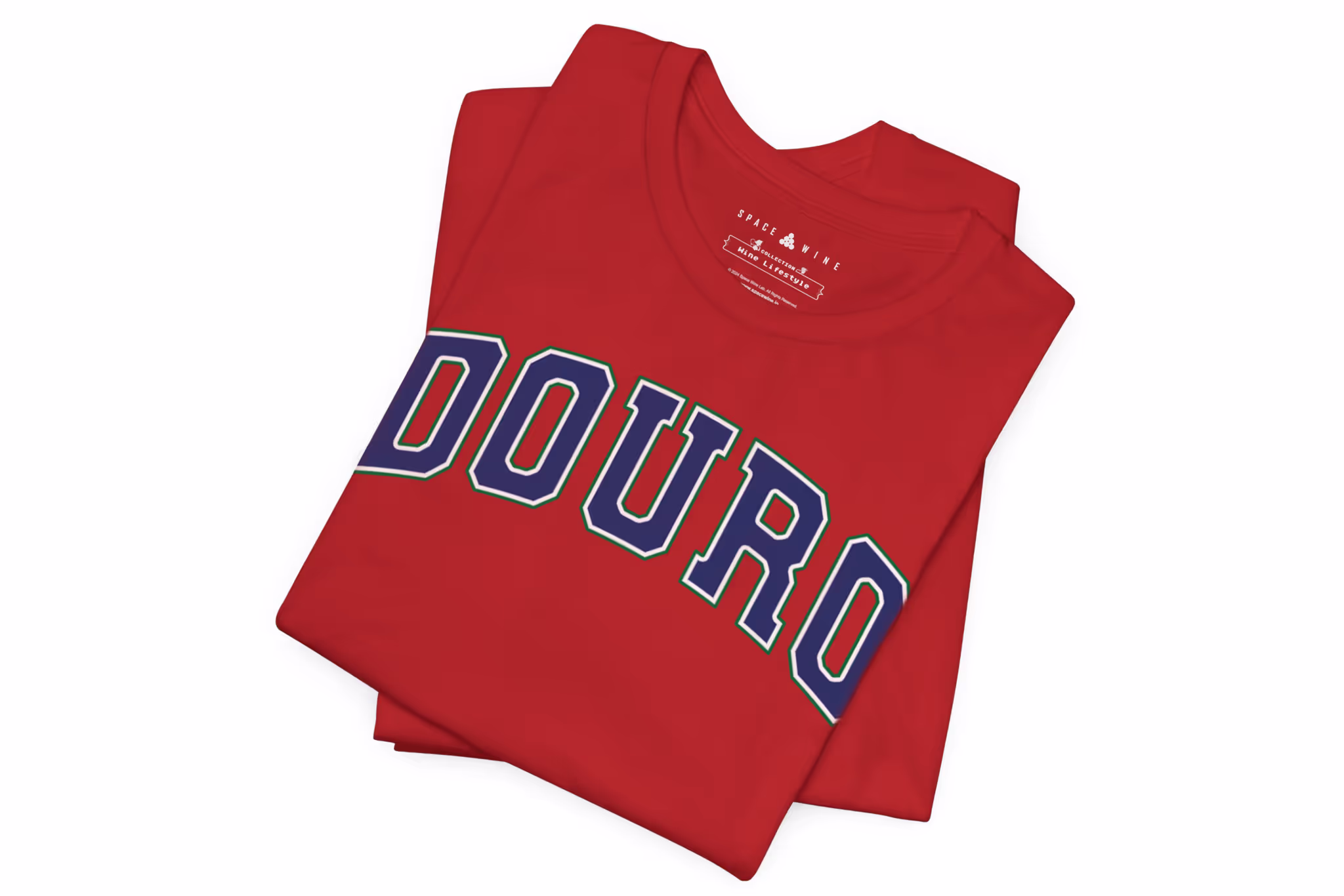 00092-Tee-BC3001-Red-4-Folded-SWL0025WLSA-DOURO